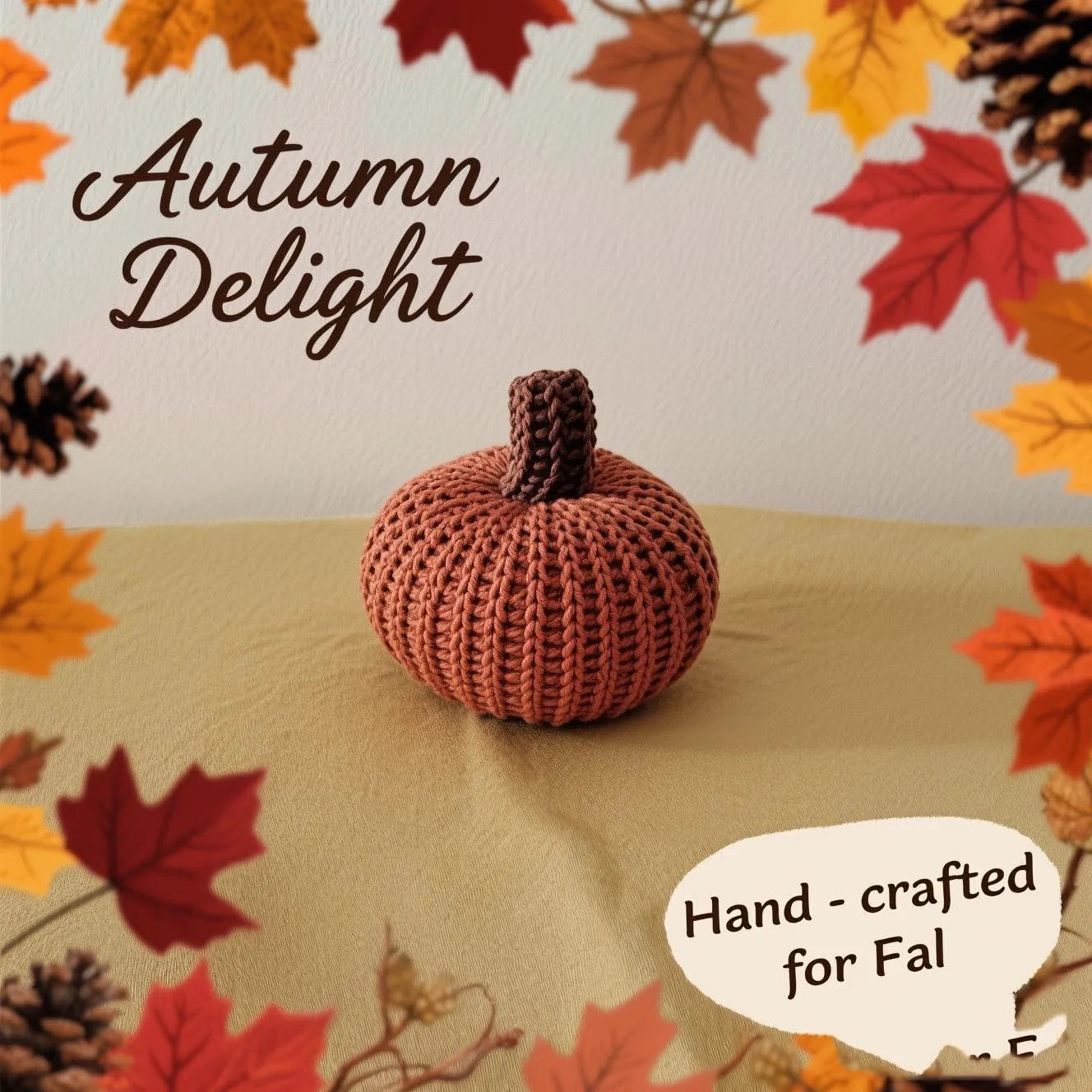 Crochet Pumpkin Ornaments Set Handmade Knitted Fall Pumpkin Decor for Halloween Thanksgiving Table Centerpiece Home Decoration