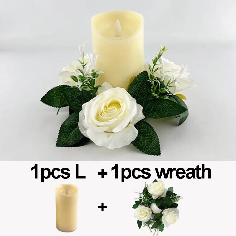 Flameless Moving Wick LED Candles Kid and Pet Safe Dancing Flame Electric Candles for Home Wedding Halloween Decor
