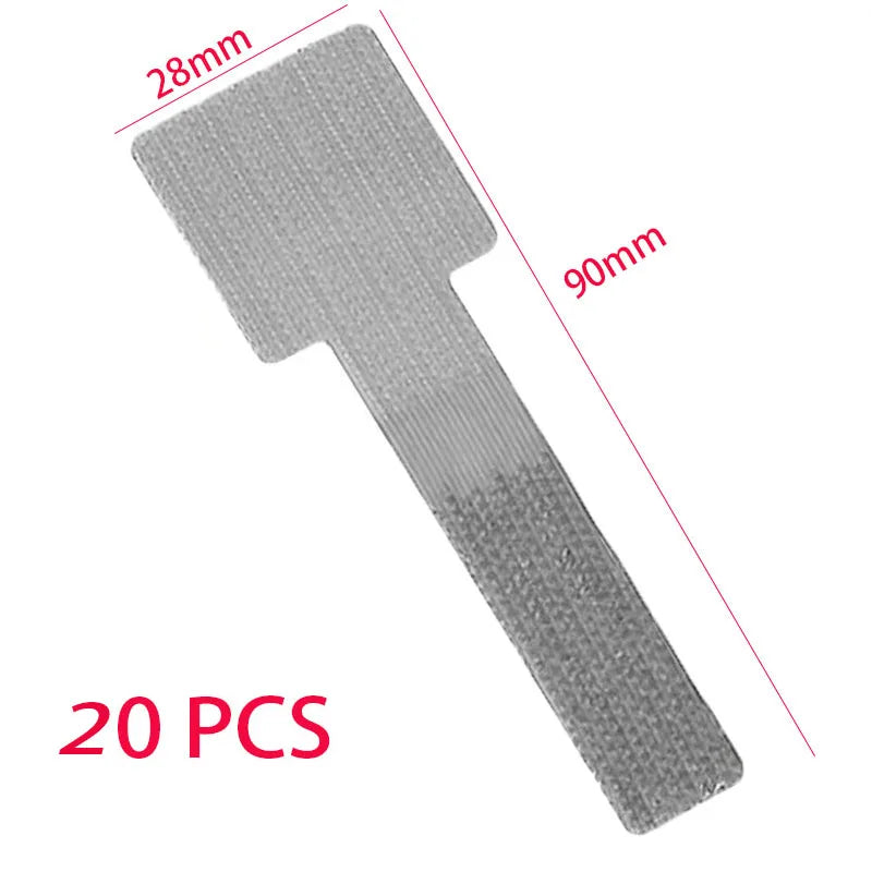 Reusable Self-Adhesive Cable Organizer Straps Desk & Wire Management for Home & Office