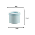 Silicone Ice Cylinder Mold – Twist & Release Ice Cube Maker